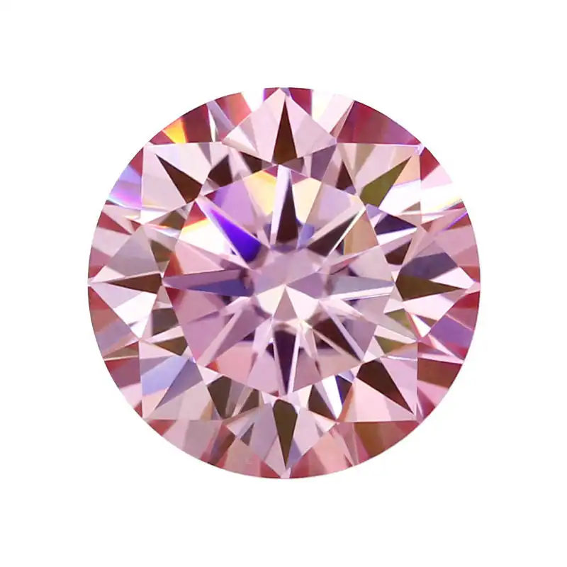 Pink Moissanite
