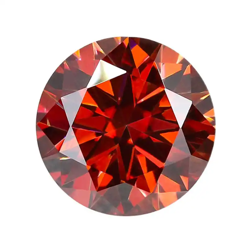 Garnet Red Moissanite