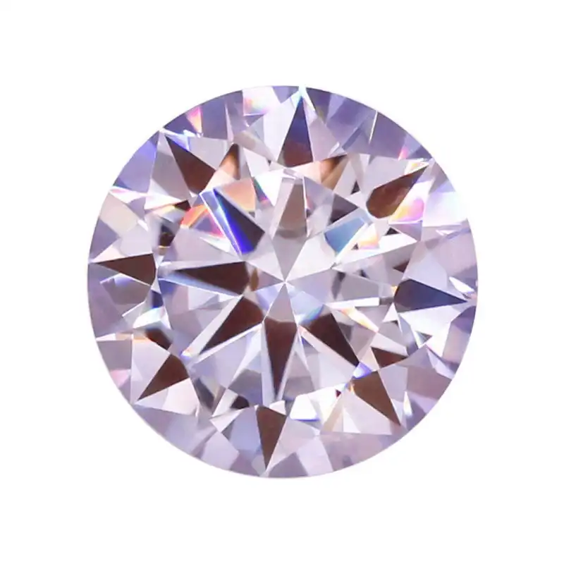 Color-Shift Blue Moissanite