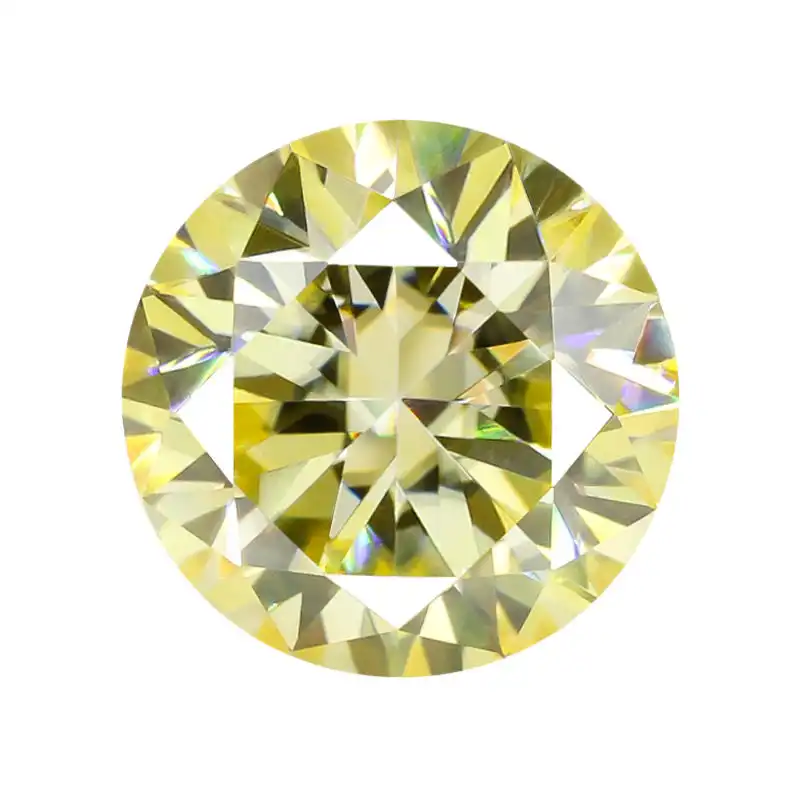 Lemon Yellow Moissanite