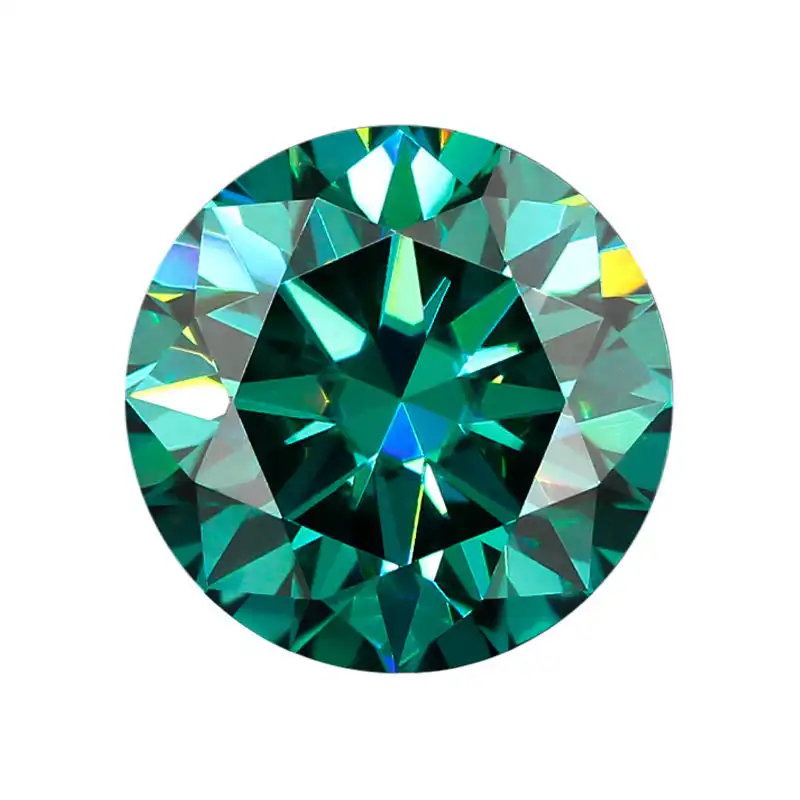 Emerald Green Moissanite
