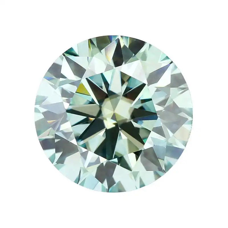 Light Blue Moissanite