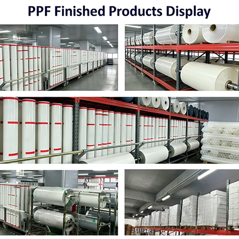 PPF roll storage