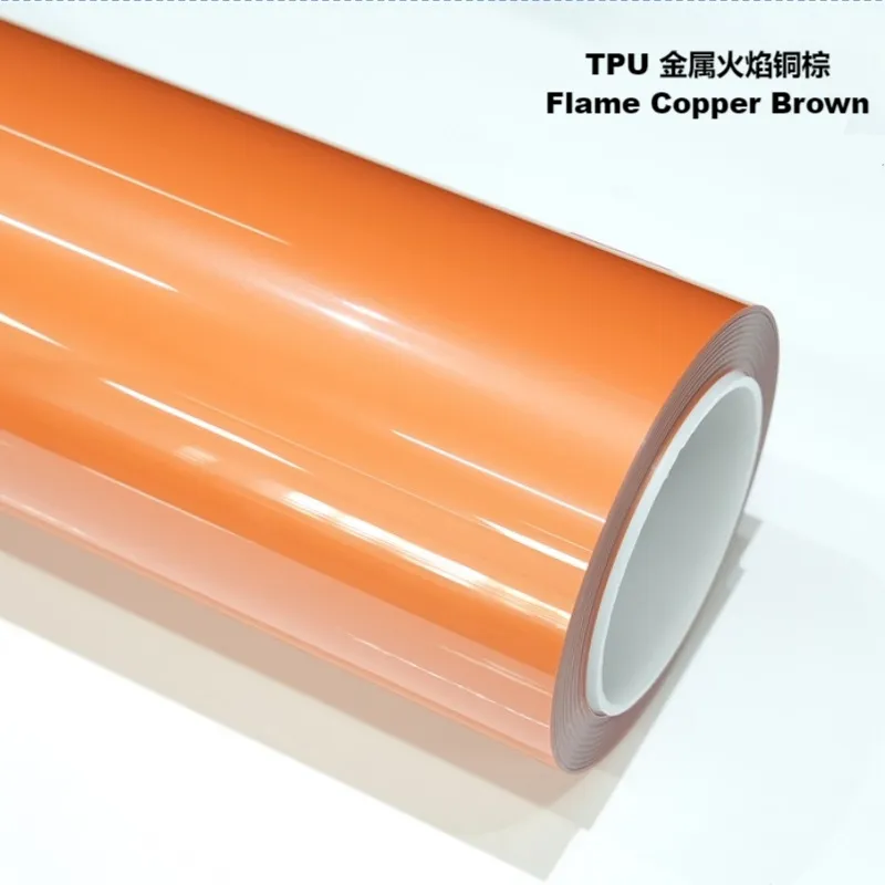 Color PPF roll packaging and label