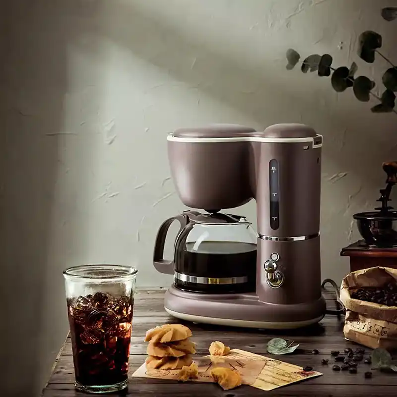 Drip coffee maker mocha brown 5 cup