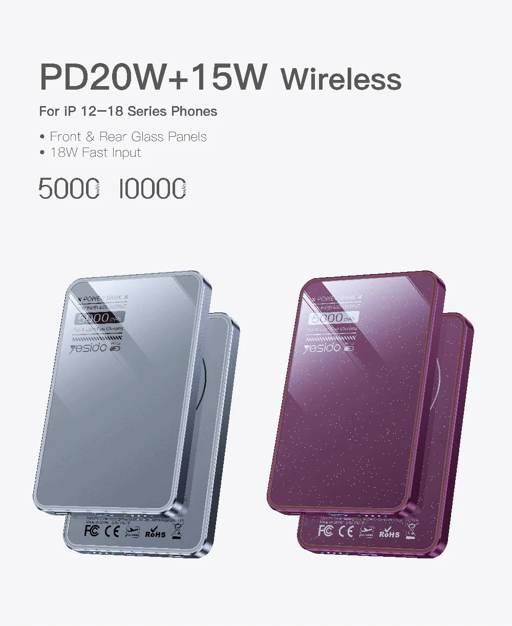 PD 20W + 15W wireless iPhone 18 charger