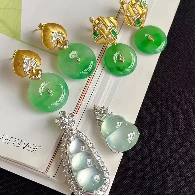 Jadeite Earrings & Pendants