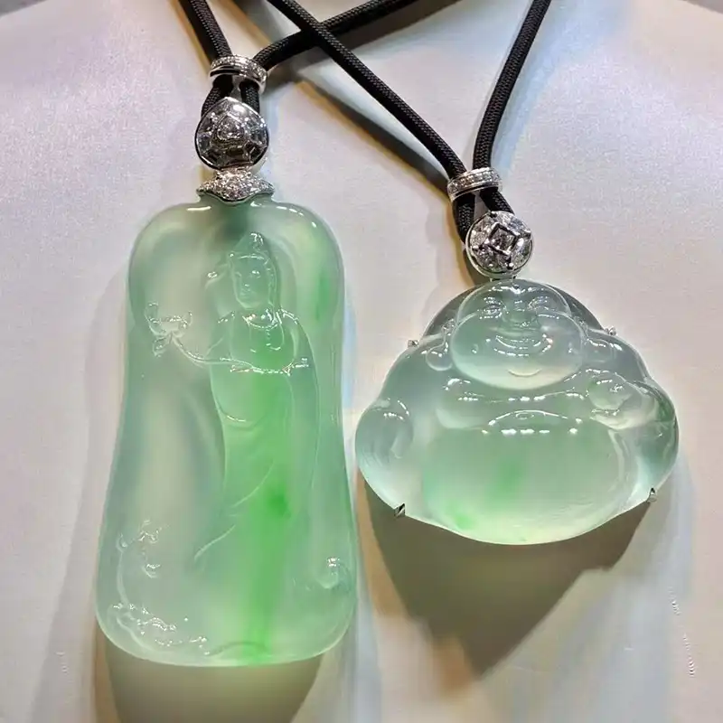 Carved Guanyin & Buddha Pendants