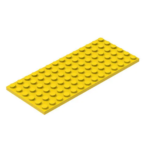 Building block pieces in custom shapes and colors