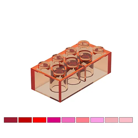 Building block piece shape and color 6