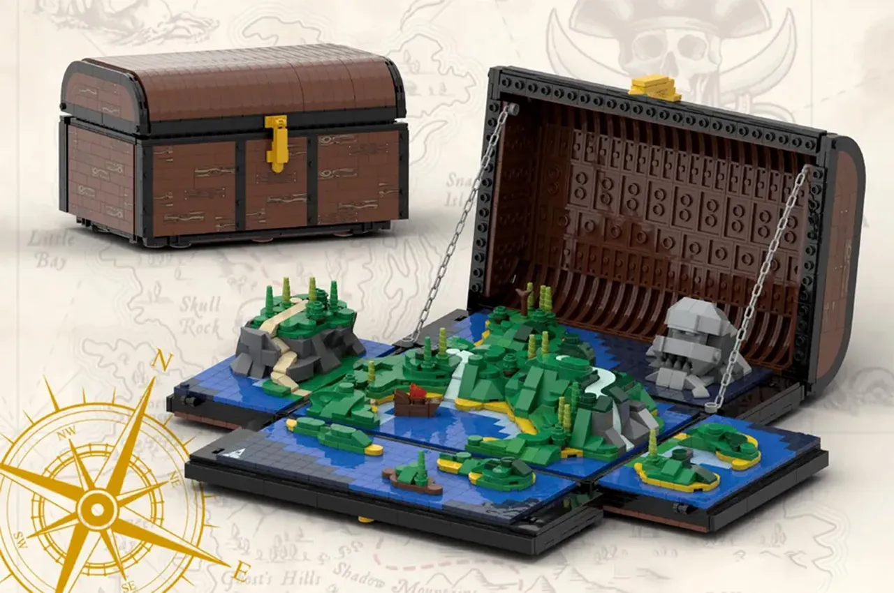 Custom building block finished set example 12