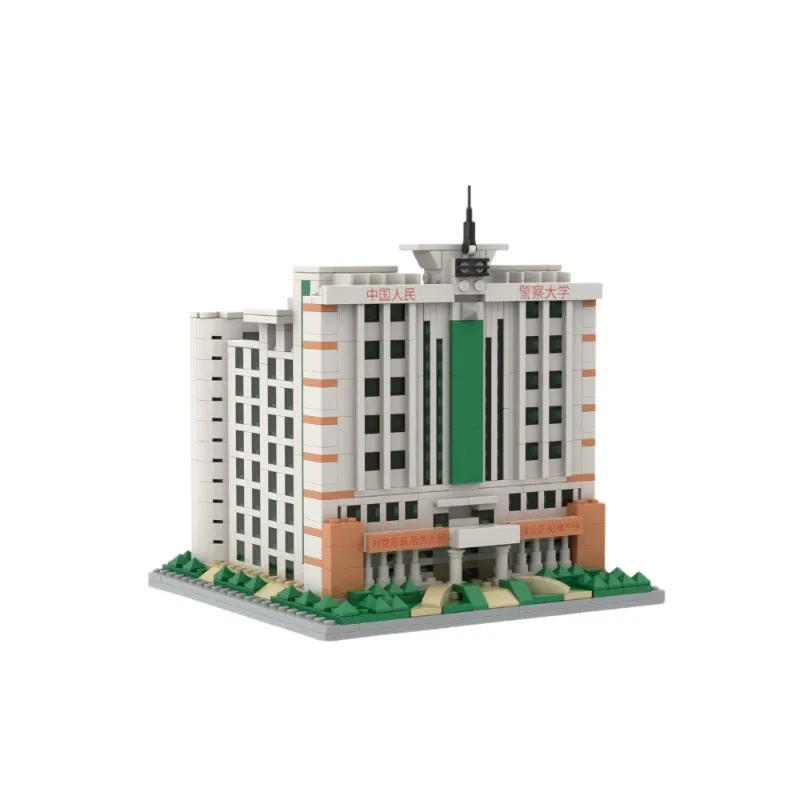 Custom building block finished set example 7