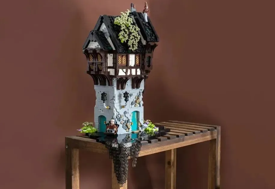 Custom building block finished set example 9