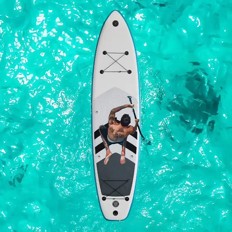 Aerial View of Paddleboard