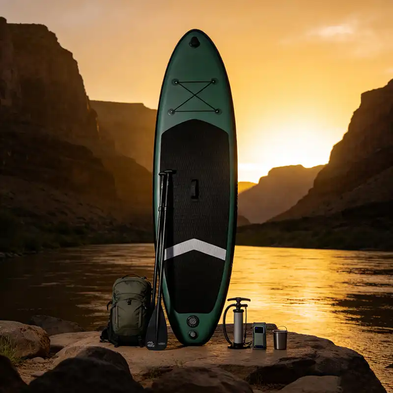 SUP Board Adventure Canyon Sunset