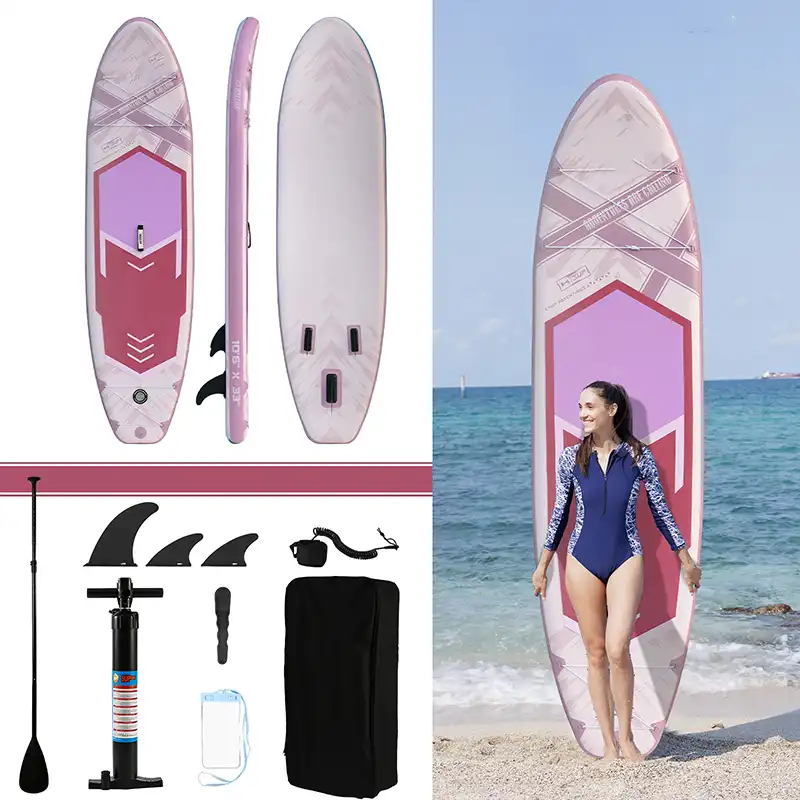 Pink Yoga SUP Board Kit