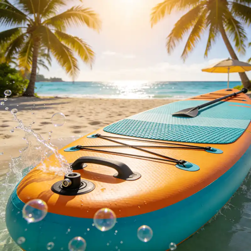 Tropical Beach SUP Paddleboard