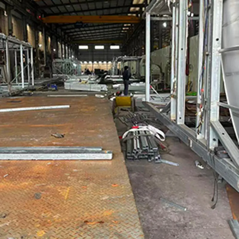 Factory production of space capsule pod