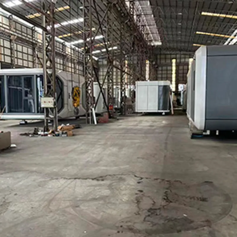 Interior finishing in factory